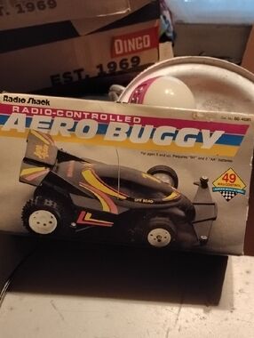 Aero Buggy Radio-Controlled Off-Road Toy Car - Black/Yellow
